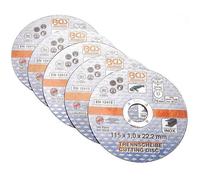 Disque à Couper Acier Inoxydable 5 pcs D.115 x 1 0 x 22 2 mm - Haute Performance et Durabilité - D-Work