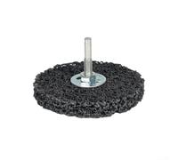 Disque à Décapage Peinture Rouille 100mm Queue 6mm(6X75mm) | Émeri casté, plus tranchant, pour usure réduite, diamètre 75mm, pour idéal pour métaux doux et plastique