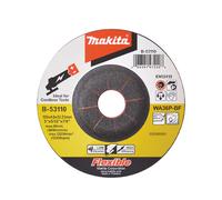 Makita Meule à ébarber B-53110 Ø125×4×22 mm flexible pour métal et inox - 1 pièce