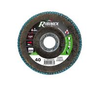 Disque à lamelles 125MM bombé grain abrasif 120 Zirconium
