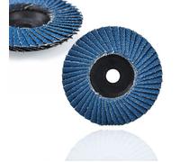 Disque à lamelles abrasif - 76 mm - Alésage 10 mm - Métal/Bois/Plastique - Compatible Animal Pro/X-POWER 12V