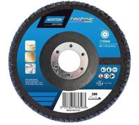 Norton Disque à lamelles Technic Ø 125 x 22,23 mm Grain 40 Lot de 5