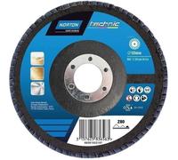 Disque à lamelles Norton Technic Ø 125 x 22,23 mm - Grain 60 - Lot de 5