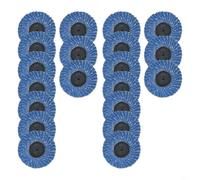 Disque à lamelles de 5,1 cm - Meules de ponçage de 50 mm - Disques en corindon en oxyde de zirconium 40 - Fixation rapide R - Outil d'ébavurage et de polissage en métal