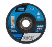 Disque à lamelles Norton Technic Ø 125 x 22,23 mm - Grain 60 - Lot de 5