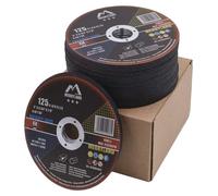 Disque à meuler 50 pour meuleuse d'angle, 125 x 1,0 mm, pour métal, acier, acier inoxydable
