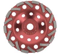 Disque à meuler diamant Ø 180 mm, modèle Turbo, pour béton, pierre naturelle, maçonnerie, disque à meuler rapide, arbre de 22,2 mm, double rangée, qualité professionnelle