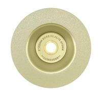 Disque à meuler diamanté bombé Ø 125 mm x 22.23/15.875mm- Meule diamantée pour porcelaine, carrelage, céramique, verre, granit, marbre - Disque diamanté