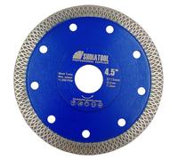Disque à meuler diamanté, disque turbo-net avec segment en forme de X, pour carreaux de céramique, diamètre 115 mm