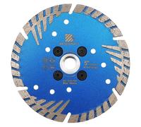 Disque à meuler turbo M14 de 125 mm, pour découper et meuler le granit, le marbre, le béton et les carreaux