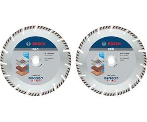 Disque à poncer diamanté 230 mm carreaux Duopack - BOSCH - 2 disques - 061599766Y