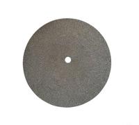 Disque à poncer plat de 300 mm avec alésage de 1/2", revêtement diamant pour ponçage humide et sec, disque de polissage pour verre, pierre, métal et jade, argent (180#)