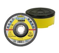 KLINGSPOR 322183 Disque de coupe en acier inoxydable pour la coupe manuelle, 125 mm x 0.8 mm x 22.23 mm, Set de 1