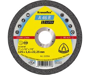 Disque à tronçonner 125x1.6x22.23 A346 Klingspor