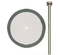 Disque à tronçonner diamanté Ø 38 mm + 1 Tige Axe Ø 2,35 mm - PROXXON - 28842