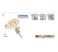 Disque À Tronçonner 38mm Spécial Bois Speedclic Dremel 2615s544jb