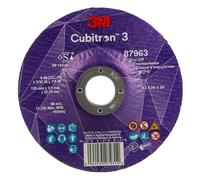 Disque à tronçonner 3M Cubitron 3, 125 mm, 2,5 mm, 22,23 mm, 36+, type 42 #87963 x25 morceau