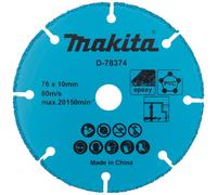 Disque à tronçonner 76x10mm - MAKITA D-78374