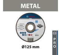 Disque à tronçonner à moyeu plat Ø125 Expert for Metal BOSCH