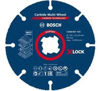 Disque à tronçonner - BOSCH EXPERT - 2608901193 - 125mm - Technologie Carbure - Multimatériaux