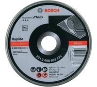 Disque à tronçonner BOSCH Inox Ø125mm - 10 pieces - 2608603255