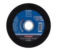 Disque à tronçonner Ceramic SGP Steel D125x1 mm droit acier perçage 22,23 mm PFERD (Par 25)