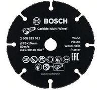 Disque à tronçonner D.76mm Carbide Multi Wheel - BOSCH - 2608623011 Noir G