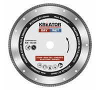 Disque à tronçonner diamanté ø 230 x 22,2 x 1,8 mm à sec Béton Pierre Marbre - 230 mm
