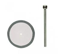 Proxxon Disque diamanté 2228844 – Ø 20 mm – trous de refroidissement – tige Ø 2,35 mm