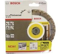 Disque à tronçonner diamanté BOSCH D BEST Universel Rapido 125X22.23 MM - 2608603630 G