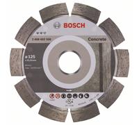 Bosch Accessories 2608602556 Disque à tronçonner diamanté expert for concrete 125 x 22,23 x 2,2 x 12 mm Gris