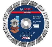 Disque à tronçonner diamanté Bosch Professional EXPERT Multi Material, 230 x 22,23 mm, 1 pièce