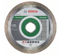 Bosch Disque à tronçonner diamanté Standard Spécial Céramique 125 x 22,23 mm – 2608602202