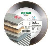 Disque à tronçonner diamanté Distar Céramique dure 350mm - Découpe professionnelle dans la porcelaine et la céramique extrudée