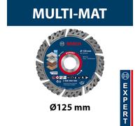 Bosch Disque à tronçonner diamanté EXPERT MultiMaterial 125 x 2,2 x 12 mm 2608900660