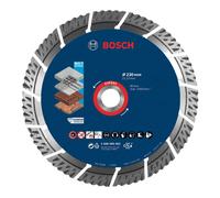 Bosch Disque diamanté multi-matériaux Bosch Expert, 230 x 22,23 x 2,4 x 15 mm Quantité:1