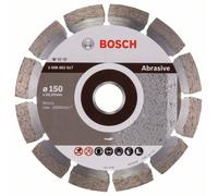 Disque à tronçonner diamanté Professional for Abrasive, 150 x 22,23 x 2 x 10 mm Bosch 2608602617