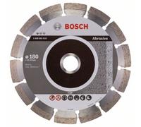 Disque à tronçonner diamanté Professional for Abrasive, 180 x 22,23 x 2 x 10 mm Bosch 2608602618