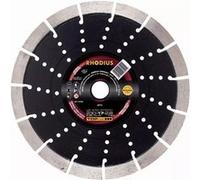 RHODIUS Disque à tronçonner diamanté LD410 SPEED – 125 mm, Ø 22,23 mm, Pierre naturelle – 1 pc