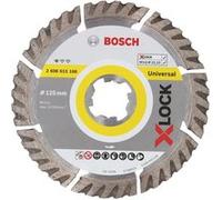 Disque à tronçonner diamanté X-LOCK Standard for Universal - 125 x 1,6 x 22,23 - Lot de 2 pièces - BOSCH - 2608615247