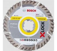 Disque à tronçonner diamanté X-LOCK standard universel 125 x 2mm - BOSCH - 2608615166 Noir G