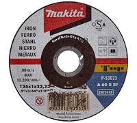Makita Disque à tronçonner métal P-53023 125 mm - ép. 1,0 mm - Ø 22,23 mm