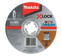 Disque à Tronçonner Métal/Inox Ø125 mm X-LOCK - MAKITA E-00418