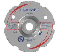 Disque à tronçonner mini scie bois/plastique 77 mm x 11 x 11,1 mm DSM600 Dremel