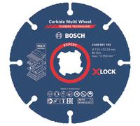 Disque à tronçonner multi matériaux bois/métal/plastique 125 mm x 1 mm Expert Bosch