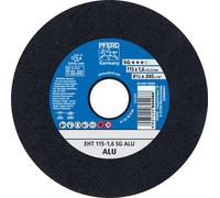 Disque à tronçonner PFERD TOOLS EHT droit, gamme SG ALU pour l'aluminium