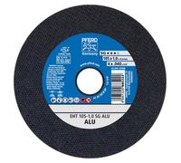 Disque à tronçonner PFERD TOOLS EHT droit, gamme SG ALU pour l'aluminium