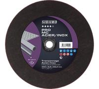 Disque à tronçonner PRO MC ACIER INOX pour tronçonnage à sec d'acier et inox SIDAMO - 10111055