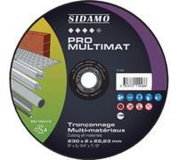 Disque à tronçonner PRO MULTIMAT pour multi-matériaux SIDAMO - 10111048