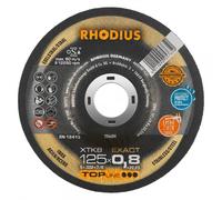 RHODIUS Disque à tronçonner XT8 Ø125 x 0,8 x 22,2 mm Acier inox 206684